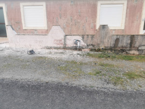 Photo de galerie - Décroutage d'une murette 