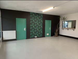 Photo de galerie - Rénovation des murs, puis pose de tapisseries décoration 