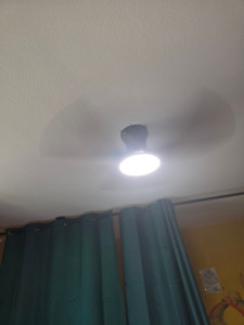 Photo de galerie - Installation ventilateur plafonnier 