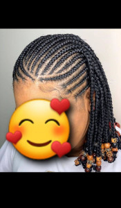 Photo de galerie - Barrette coupe carré 