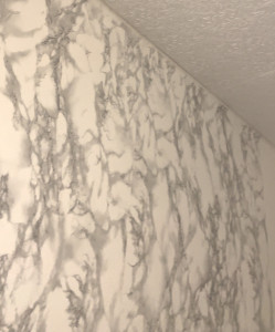 Photo de galerie - Pose de papier peinte et papier adhésif 