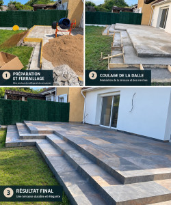 Photo de galerie - Terrasse multicolore