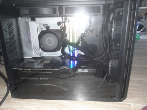 Photo de galerie - Voici un pc gamer monté pour un client 