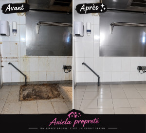 Photo de galerie - Ménage en profondeur cuisine restauration 
