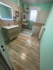 Photo de galerie - Salle de bain complète carrelage