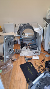 Photo de galerie - Révision et  changement courroie 