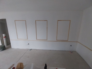 Photo de galerie - Pose de huisseries et de moulures décoration 