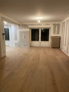 Photo de galerie - Poser du parquet 