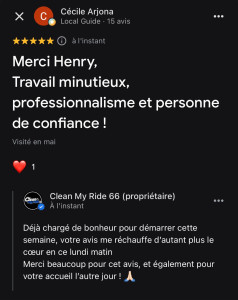 Photo de galerie - Un avis incroyable suite à un nettoyage intérieur complet et entretien des cuirs pour une mustang cabriolet unique en son genre