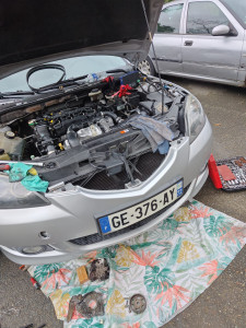 Photo de galerie - Remplacement complet du système de carburant, de la pompe à carburant et nettoyage du système EGR.