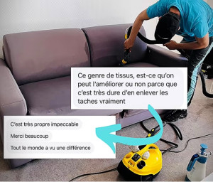 Photo de galerie - Nettoyeur vapeur ménager