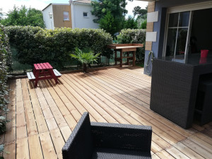 Photo de galerie - Création d'une terrasse bois