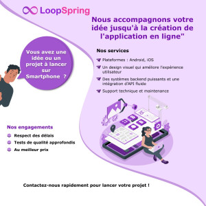 Photo de galerie - Flyer mobil app