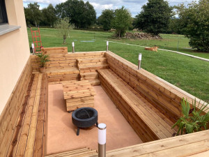 Photo de galerie - Terrasse enterrée