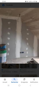Photo de galerie - Plâtrerie - Murs - Plafonds
