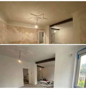 Photo de galerie - Rénovation murs /plafond 