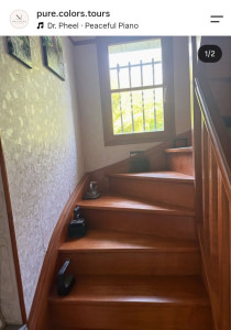 Photo de galerie - Avant la mise en peinture d'une cage d'escalier 