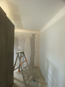 Photo de galerie - Placo + bandes à joints 