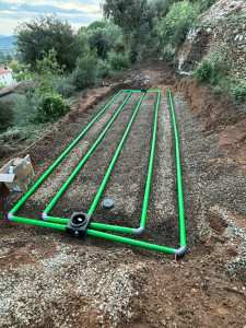 Photo de galerie - Pose de fosse