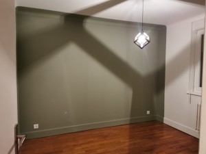 Photo de galerie - Peinture mur et plafond d’une chambre 
