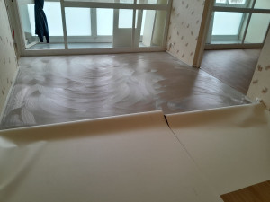 Photo de galerie - Pose de parquet - Revêtement de sol