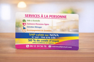 Photo de galerie - Agrément SAP 50%crédit impôt 