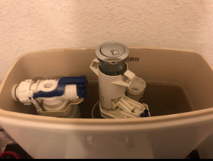 Photo de galerie - Changement mécanisme wc complet 