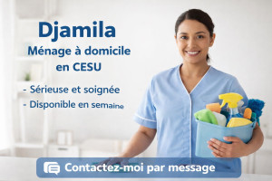 Photo de galerie - Femme de ménage sérieuse et soignée, propose prestations de ménage à domicile au Havre. ✔️ Nettoyage courant (sols, cuisine, salle de bain, poussière) ✔️ Repassage possible ✔️ Ponctuelle, discrète et efficace ? Le Havre et alentours ? Contact par message