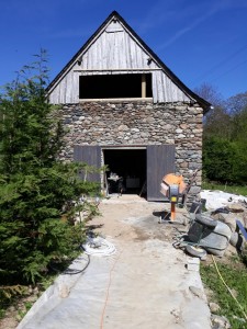 Photo de galerie - grange en cours de rénovation