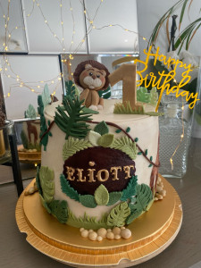 Photo de galerie - Gateau d'anniversaire - cake art