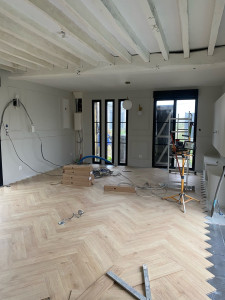 Photo de galerie - Pose de parquet - Revêtement de sol