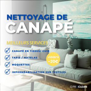 Photo de galerie - Nettoyage de canapé 