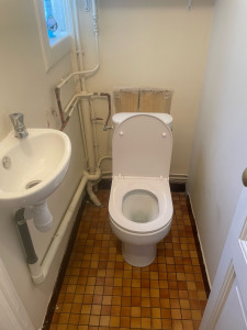 Photo de galerie - Remplacement de wc 
