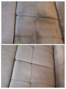 Photo de galerie - Nettoyage du mobilier en tissu 