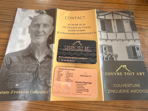 Photo de galerie - Flyer carte de visite 