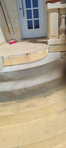Photo de galerie - Renovation escalier extérieur fin