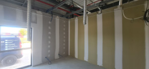 Photo de galerie - Pose de bandes 