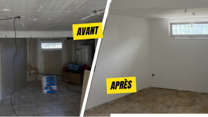 Photo de galerie - Placo anduit peinture 