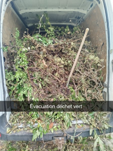 Photo de galerie - évacuation déchet vert 