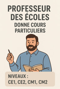 Photo de galerie - Je donne des cours particuliers. 