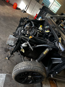 Photo de galerie - Changement moteur voiture sans permis 