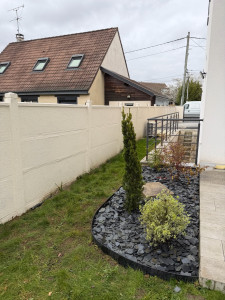 Photo de galerie - Création de massif 