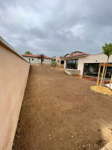 Photo de galerie - Engazonnement et plantation 