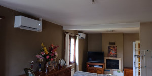 Photo de galerie - Bi split Thermor avec pompe à condensat 