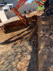 Photo de galerie - Travaux de terrassement pour piscine