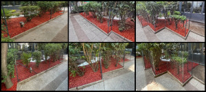 Photo de galerie - Installation d'une clôture en grillage souple