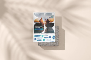 Photo de galerie - Création d'un flyer pour le plan épargne retraite d'allianz