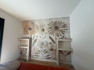 Photo de galerie - Pose papier peint 