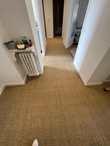 Photo de galerie - La pose d’une moquette 