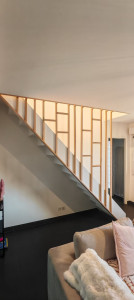 Photo de galerie - Création d'un garde corps décoratif 